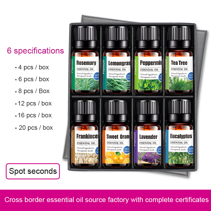 Original Side: Natural Plant Aromatherapy Essential Oil for Diffuser 10ml