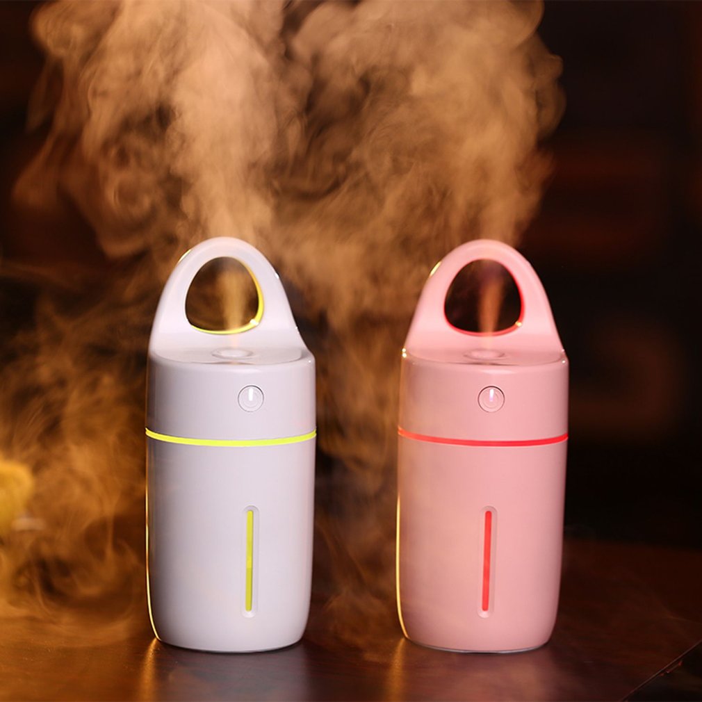 Original Side: Mini Air Humidifiers Aromatherapy Ultrasonic with Led Night Light