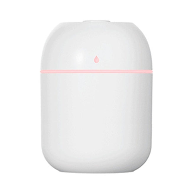 Original Side: Portable Mini Water Drop Humidifier USB with LED Atmosphere Light Night Lamp