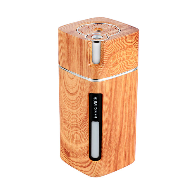Original Side: Portable Mini Humidifier Ultrasonic USB Aroma Air Diffuser  with Color LED Lamp