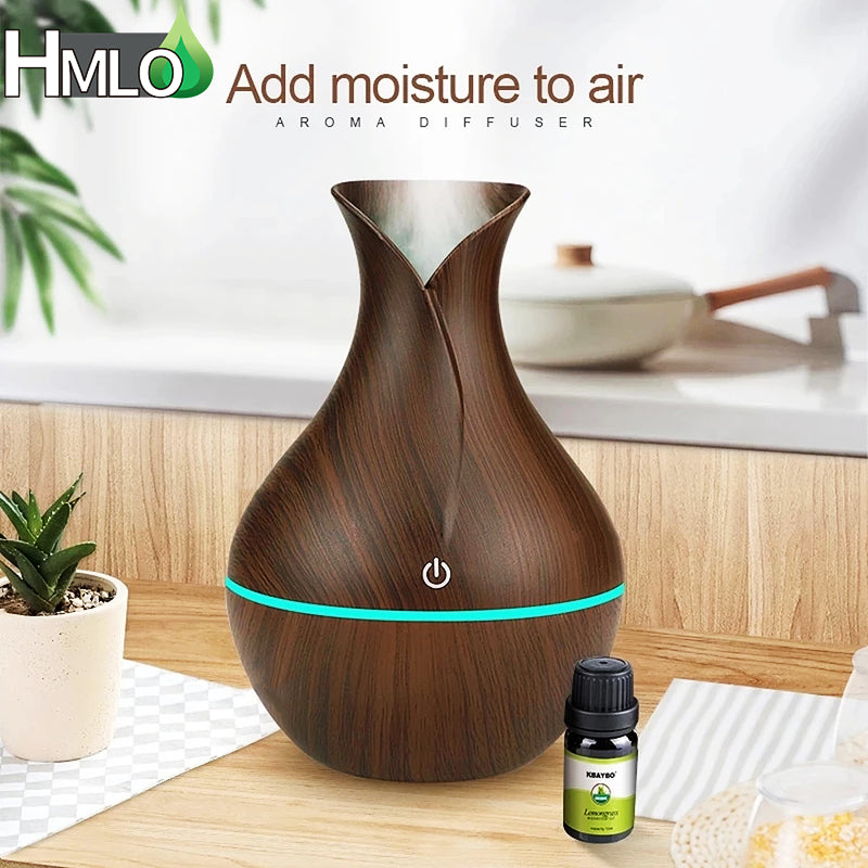 Original Side: Ultrasonic Air Humidifier Aromatherapy Diffuser Oil