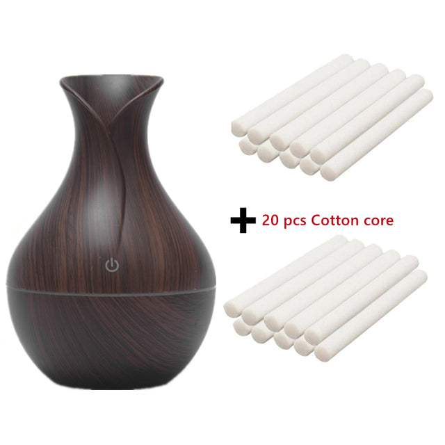 Original Side: Ultrasonic Air Humidifier Aromatherapy Diffuser Oil